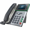 Poly Edge E320 IP Phone - Corded - CordedCordless - Bluetooth - Desktop Wall Mountable - VoIP - 2 x Network RJ-45 - PoE Ports 82M88AA