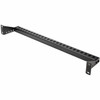 StarTechcom 1U Horizontal Cable Management Bar wAdjustable Depth 19 Rack-Mountable Lacing Bar For Organized RacksCabinetsPatch - 12S-CABLE-LACING-BAR