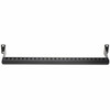 StarTechcom 1U Horizontal Cable Management Bar wAdjustable Depth 19 Rack-Mountable Lacing Bar For Organized RacksCabinetsPatch - 12S-CABLE-LACING-BAR