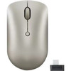 Lenovo 540 USB-C Wireless Compact Mouse - Optical - Wireless - Radio Frequency - 240 GHz - Sand - USB Type C - 2400 dpi - Scroll - 4 GY51D20873