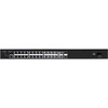 On-Q 26-Port Gigabit Stackable PoE L2L3 Managed Switch - 26 Ports - Manageable - Gigabit Ethernet - 1000Base-T 1000Base-X - 3 Layer AMS-2624P