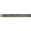 Netgear Gigabit PoE Smart Switches with RemoteCloud Management - 48 Ports - Manageable - Gigabit Ethernet - 101001000Base-TX - 2 GS752TPP-300NAS