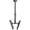 Atdec ceiling mount for medium display long pole - Loads up to 55lb - Black - VESA 200x200 - Upgradeable - 360deg display rotation TH-1040-CTL