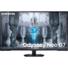 Samsung Odyssey Neo G7 S43CG702NN 43 Class 4K UHD Smart Gaming Mini LED Monitor - 169 - Black White - 43 Viewable - Vertical VA LS43CG702NNXZA