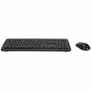 Targus KM610 Wireless Keyboard and Mouse Combo Black - USB Wireless RF 240 GHz Keyboard - Black - USB Wireless RF Mouse - Optical - AKM610BT