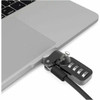 Compulocks Universal Ledge Security Lock Adapter For Macbook Pro - Trackpad Mount for PC Notebook MacBook Pro Security Case - Steel UNVMBPRLDG01CL