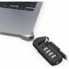 Compulocks Ledge Lock Adapter for MacBook Air 15 M2 with Combination Cable Lock Silver - for MacBook Air MBALDG05CL