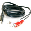 C2G_Value_Series_Audio_Y-Cable_-_Mini-phone_Male_Stereo_-_RCA_Male_Stereo_-_183m_-_Black_40423