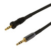 Premium  Cables Balanced 35mm Male To  35mm Locking Male Cable - 1ft