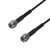 Premium  Cables Brand RF-195 SMA Male to SMA-RP Reverse Polarity Male Cable - 6 inch
