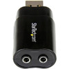 StarTechcom_Audio_USB_Adapter_-_1_x_Type_A_Male_USB_-_1_x_Mini-phone_Female_Audio_In_1_x_Mini-phone_Female_Audio_Out_-_TAA_Compliant_ICUSBAUDIOB