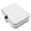 IndoorOutdoor 24-port Plastic Fiber Terminal Box - White