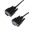 DB9 Male to DB9 Female Serial Cable - Null-Modem - 6ft