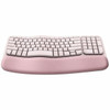Logitech Wave Keys Wireless Ergonomic Keyboard with Cushioned Palm Rest Comfortable Natural Typing Easy-Switch Bluetooth Logi Bolt 920-012276