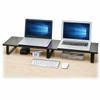 Tripp Lite by Eaton Extra-Wide Dual-Monitor Riser for Desk 39 x 10 in - Wood Black - Desk - Wood - Black MR4010