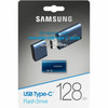 Samsung USB Type-C Flash Drive 128GB - 128 GB - USB 32 Gen 1 Type C - 400 MBs Read Speed - Blue - 5 Year Warranty MUF-128DAAM