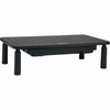 Tripp Lite by Eaton Monitor Riser for Desk 15 x 9 in - Height Adjustable Storage Drawer Metal - 1996 kg Load Capacity - 550 mm MR159D