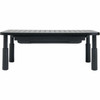 Tripp Lite by Eaton Monitor Riser for Desk 15 x 9 in - Height Adjustable Storage Drawer Metal - 1996 kg Load Capacity - 550 mm MR159D