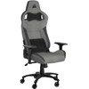 Corsair T3 RUSH Fabric Gaming Chair 2023 - GreyCharcoal - For Gaming - Fabric Nylon Memory Foam - Charcoal Gray CF-9010056-WW