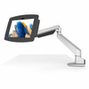 Compulocks Mounting Arm for Tablet Enclosure - Silver Black - 105 Screen Support 660REACH105GA8SBH01