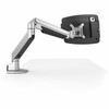 Compulocks Mounting Arm for Tablet Enclosure - Silver Black - 105 Screen Support 660REACH105GA8SBH01