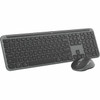Logitech Signature Slim MK955 Keyboard  Mouse - USB Type A Wireless Bluetooth 51 Keyboard - Graphite - USB Type A Wireless Bluetooth 920-012425