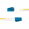 StarTechcom 1m 3ft LC to SC UPC OS2 Single Mode Duplex Fiber Optic Cable 9125microm 10G LSZH Fiber Patch Cord - 33ft OS2 SMLCSC-OS2-1M