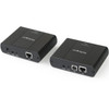 StarTechcom 4 Port USB 20 Extender Hub over Cat5e or Cat6 Ethernet Cable - 330ft100m Metal USB 20 Extender Kit - ESD Powered - 4 USB2004EXT2NA