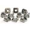 StarTechcom 50 Pkg M6 Cage Nuts for Server Rack Cabinet - Install your rack-mountable hardware securely with these high quality cage CABCAGENUTS6