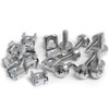StarTechcom 50 Pkg M5 Mounting Screws and Cage Nuts for Server Rack Cabinet - Install your rack-mountable hardware securely with high CABSCREWM5