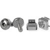 StarTechcom 50 Pkg M5 Mounting Screws and Cage Nuts for Server Rack Cabinet - Install your rack-mountable hardware securely with high CABSCREWM5