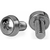 StarTechcom 50 Pkg M6 Mounting Screws for Server Rack Cabinet - Mount equipment with these high quality screws - Compatible with and CABSCREWSM6