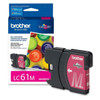 Brother LC61MS Original Ink Cartridge - Inkjet - 325 Pages - Magenta - 1 Each LC61MS