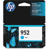 HP 952 Original Ink Cartridge - Single Pack - Inkjet - Standard Yield - 700 Pages - Cyan - 1  Pack L0S49AN140