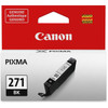 Canon CLI-271BK Original Ink Cartridge - Inkjet - Standard Yield - Black 0390C001
