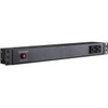 CyberPower PDU15B2F10R 12-Outlets PDU - Basic - NEMA 5-15P - 12 x NEMA 5-15R - 120 V AC - 1U - Vertical - Rack-mountable PDU15B2F10R