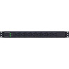 CyberPower Basic PDU30BT8F8R 16-Outlets PDU - Basic - NEMA L5-30P - 16 x NEMA 5-20R - 120 V AC - 1U - Vertical - Rack-mountable PDU30BT8F8R