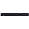 CyberPower Metered PDU20MT2F10R 12-Outlets PDU - NEMA L5-20P - 10 x NEMA 5-20R - 120 V AC - 1U - Vertical - Rack-mountable PDU20MT2F10R