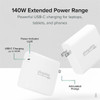 Plugable 140W USB C Charger GaN Wall Charger for Laptop PD 31 Power Adapter - Compatible with USB-C MacBook Pro Macbook Air iPad PS-EPR-140C1
