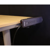 Plugable 6 AC Outlet Surge Protector with Clamp Mount for Workbench or Desk - Built-In 105W 2-Port USB Power for Android Apple iOS PS6-USB2DC