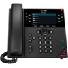 Poly 450 IP Phone - Corded - Corded - Desktop - Black - TAA Compliant - 12 x Total Line - VoIP - 2 x Network RJ-45 - PoE Ports 2200-48840-001