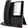 Poly-CCX 500 IP phone-Microsoft TeamsSFB -Bluetooth-VOIP-Speaker-USB-POE Ports with handset ship without power supply - VoIP - PoE 2200-49720-019