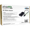 Plugable Up to 3840x2160 Supports Windows 10 81 8 7 - 1 Pack - USB 30 - 1 x HDMI Digital AudioVideo Female - 3840 x 2160 UGA-4KHDMI