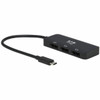 Tripp Lite by Eaton U444-3DP-MST USB-C Adapter Triple Display Black - 1 x Type C USB 32 Gen 2 Powered USB Male - 3 x DisplayPort U444-3DP-MST