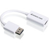 IOGEAR DisplayPort to HD Adapter - 71 DisplayPortHDMI AV Cable for Video Device Projector Monitor TV iMac MacBook Monitor - GDPHDW6