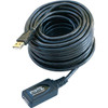 Plugable USB 20 Active Extension Cable 10m32 - 328 ft USB Data Transfer Cable for Printer Speaker Scanner Keyboard Mouse - USB2-10M