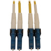 Tripp Lite by Eaton N370X-03M Fiber Optic Duplex Network Cable - 98 ft Fiber Optic Network Cable for Network Device Switch Patch - N370X-03M