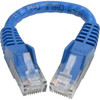 Tripp Lite by Eaton Cat6 UTP Patch Network Cable - 6 Category 6 Network Cable for Network Device Switch Router Hub Server Modem N201-06N-BL
