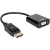 Rocstor DisplayPort to VGA Video Adapter Converter - 59 DisplayPortVGA Video Cable for Video Device Desktop Computer Notebook - Y10A102-B1