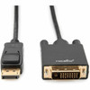 Rocstor Premium 6ft 18m DisplayPortreg to DVI Cable MM - 1080p Video DisplayPort to DVI-D Adapter DP 12 to DVI Monitor Cable Y10C150-B1